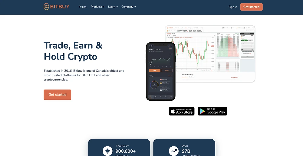 Alternative Crypto Exchanges to Questrade - Bitbuy