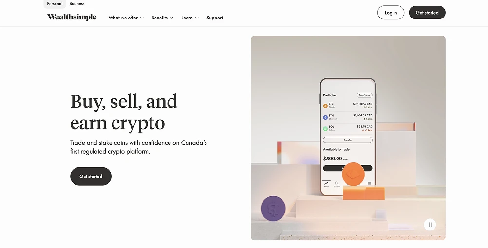 Buy Crypto with Wealthsimple