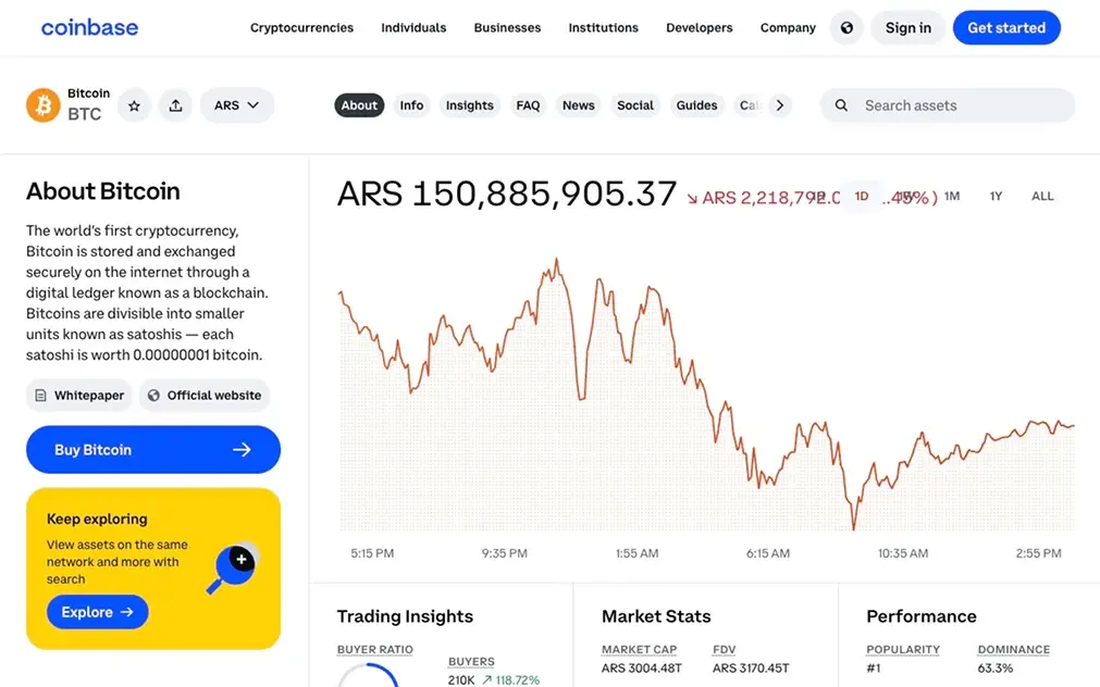 Coinbase.