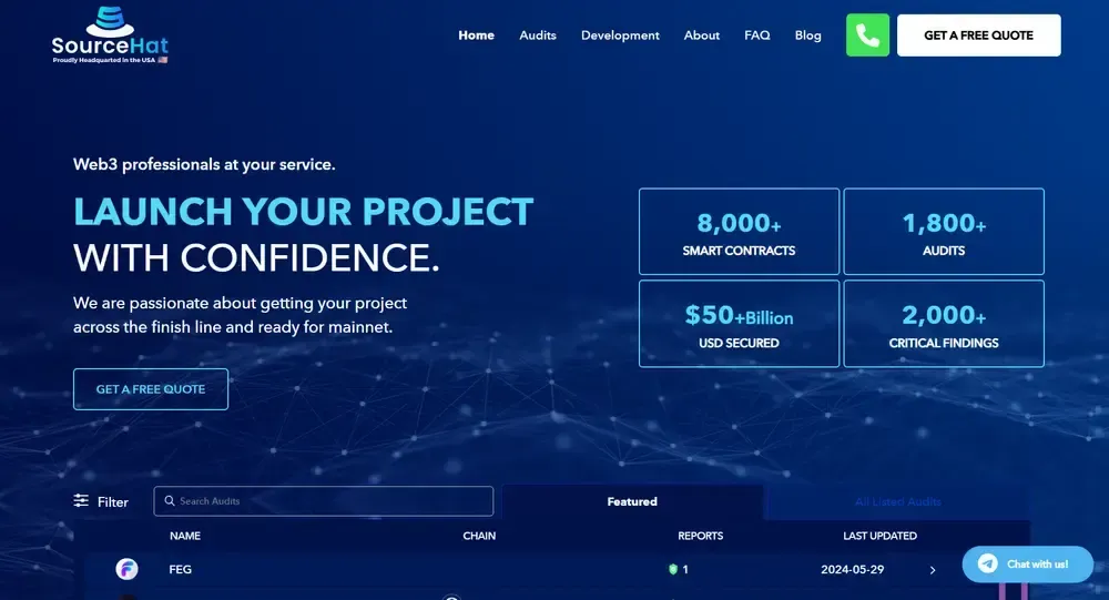 SourceHat (Solidity Finance)