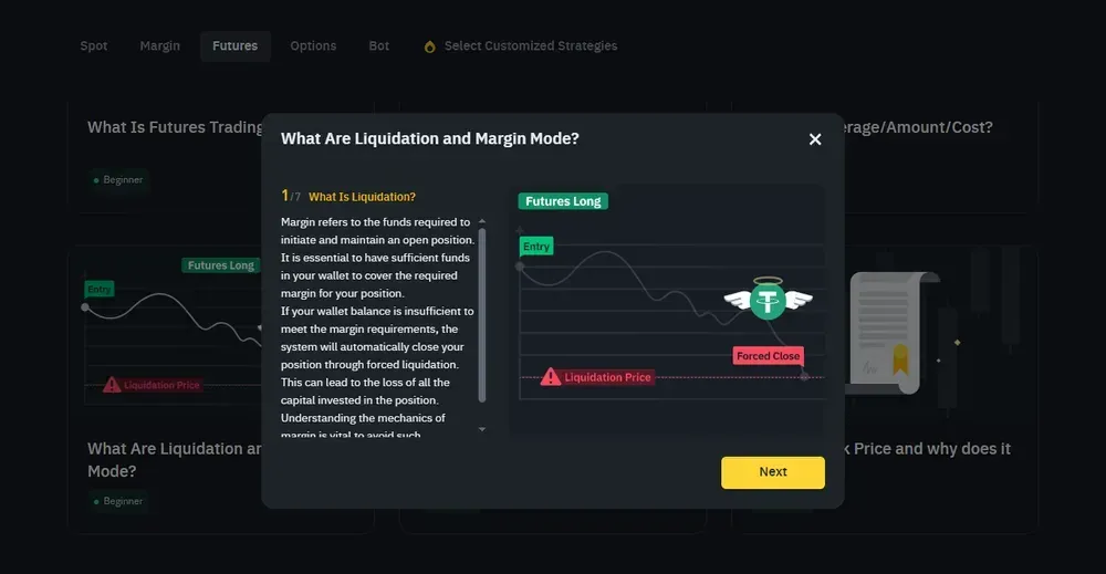 Binance Futures Liquidationen