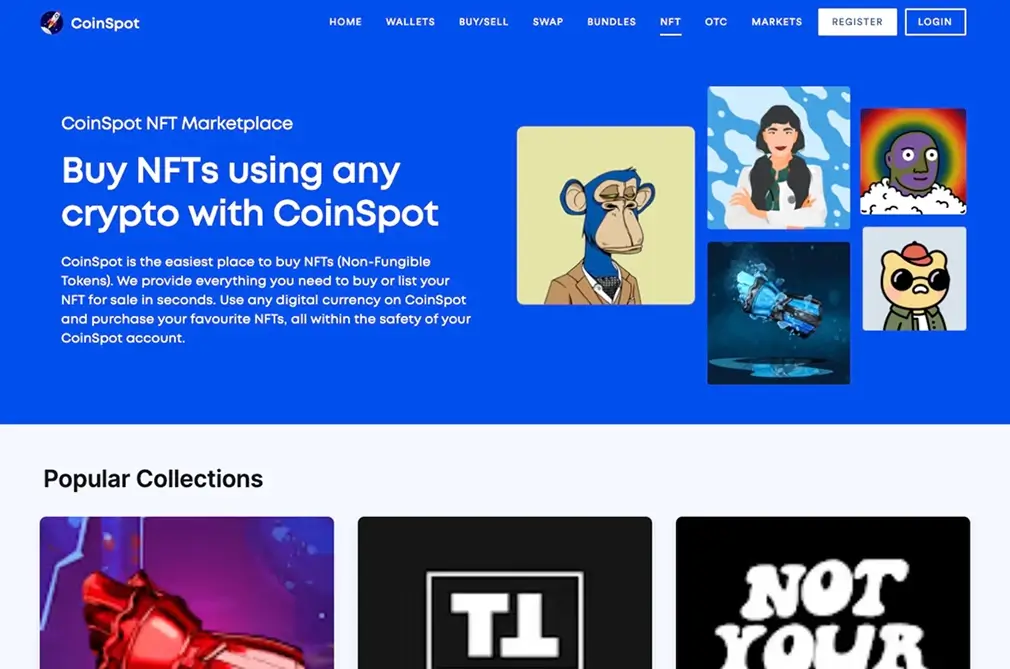 CoinSpot NFTs.