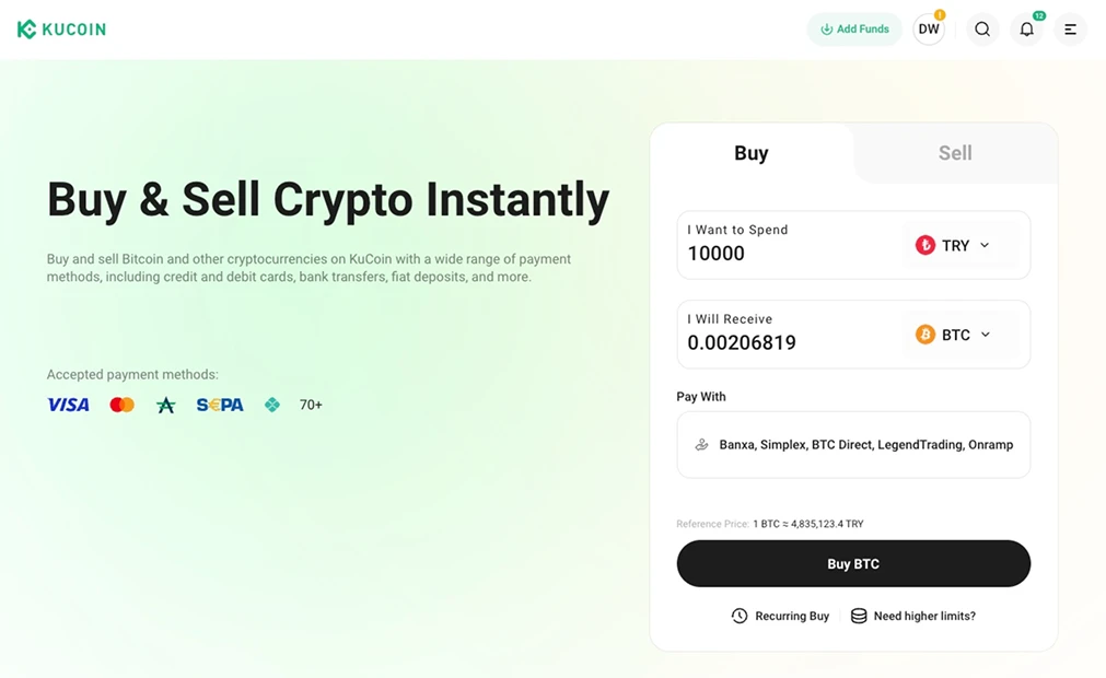 KuCoin.