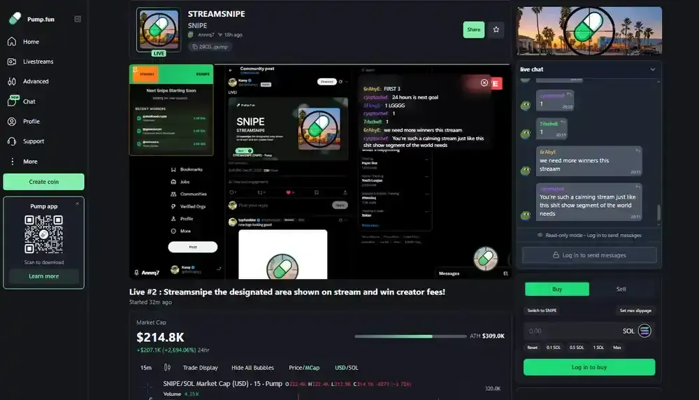 Comment fonctionnent les Streamer Coins sur Pump.fun ?