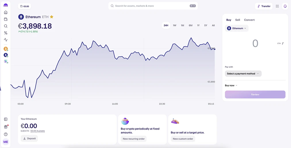 البيتكوين والعملات المشفرة مع بدائل N26