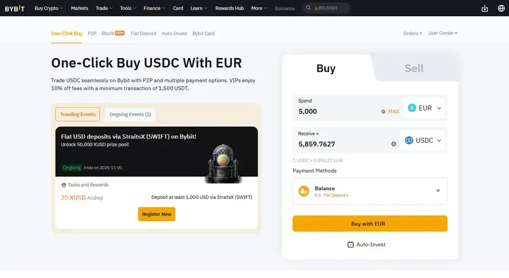 Où acheter l'USDC