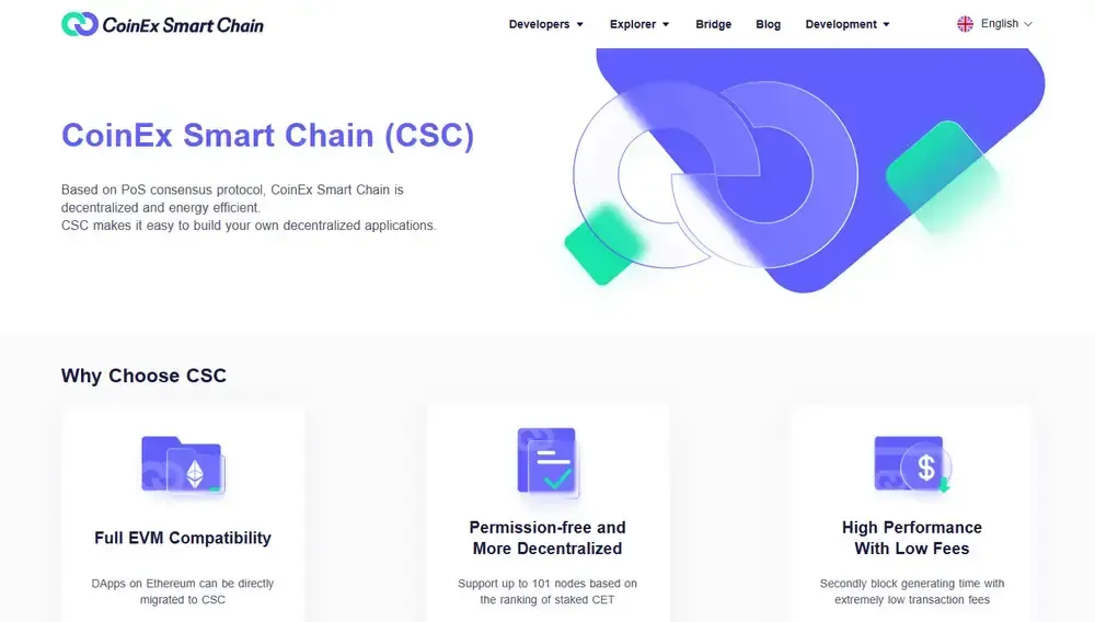 CoinEx Smart Chain (CSC)