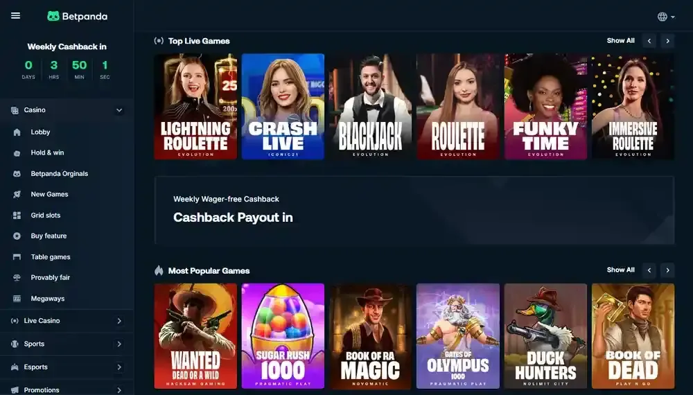 Betpanda Crypto Gambling