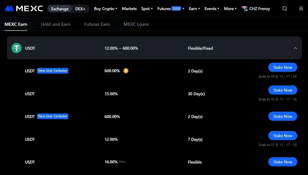 2025年最佳Tether(USDT) 收益平台大盘点