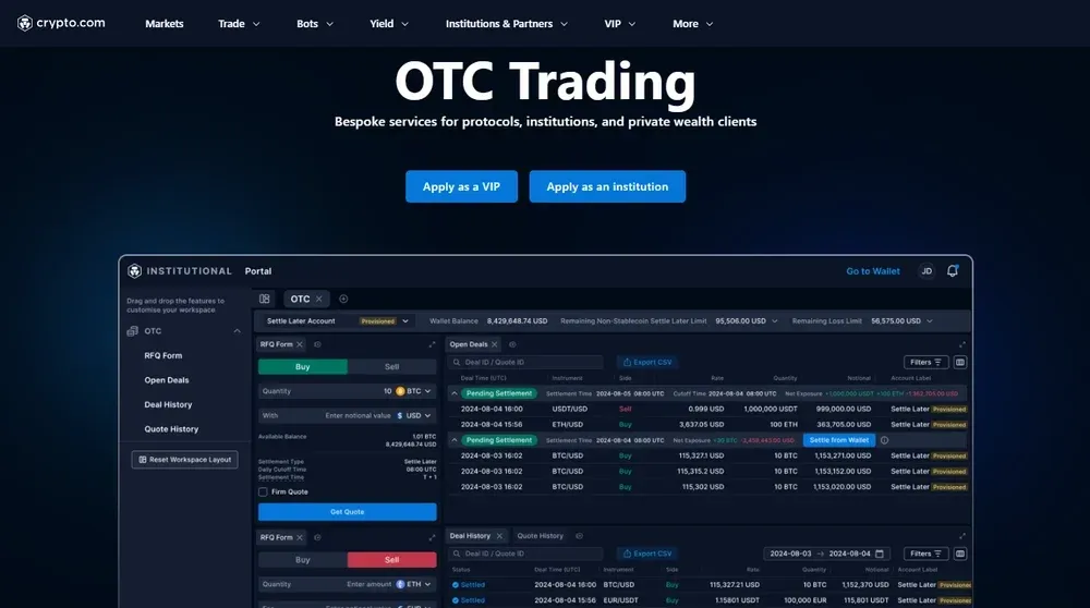 Crypto.com OTC