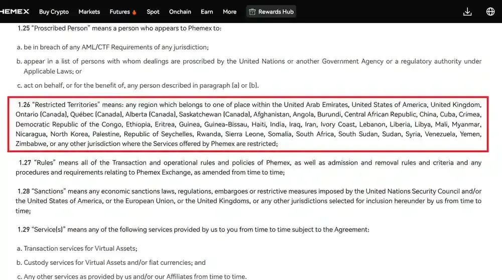 الدول المقيدة فيمكس