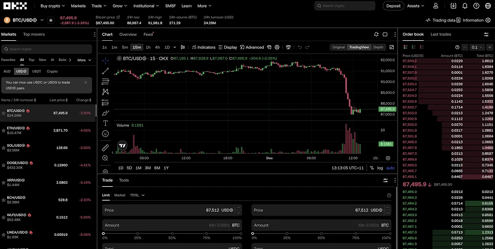 3. OKX - Best Overall for P2P and Web3 Integration