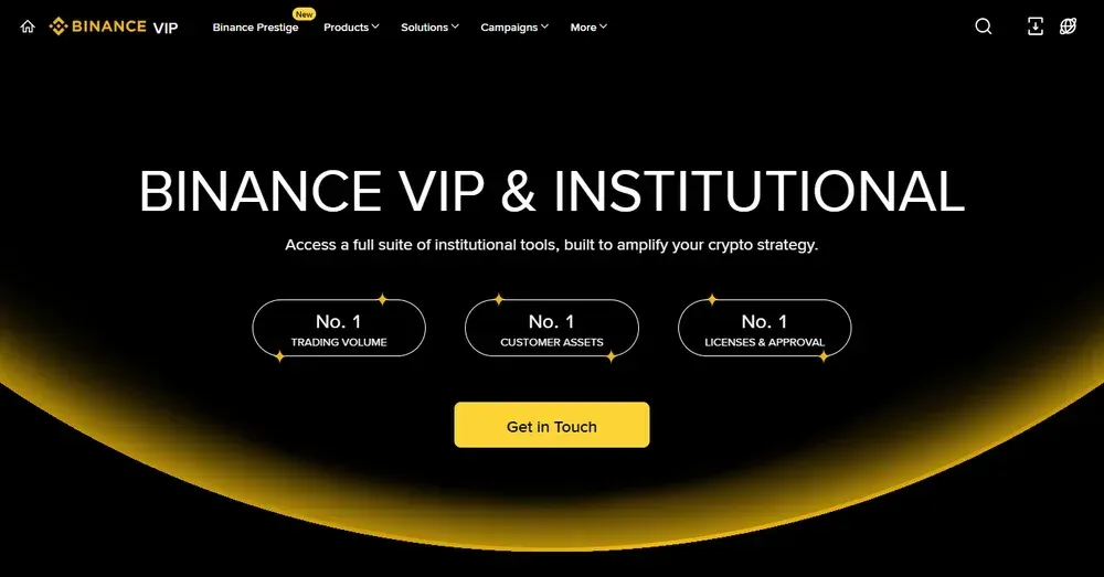 Programme de niveaux VIP Binance