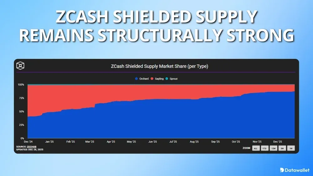 العرض المحمي لـ Zcash لا يزال قوياً من الناحية الهيكلية