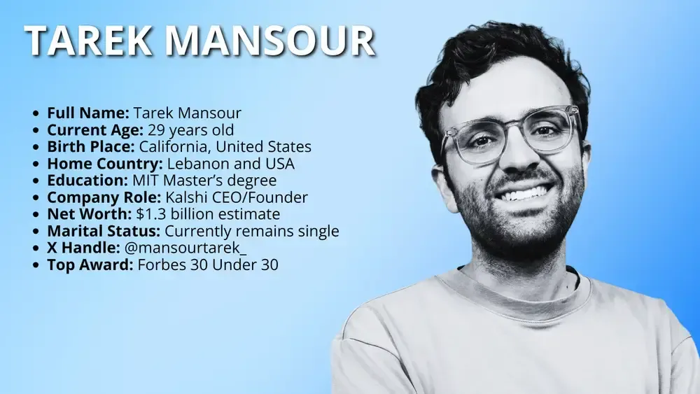 Who is Tarek Mansour