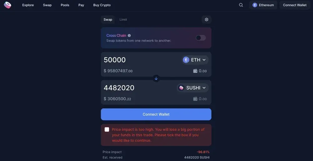 ما هو نقص السيولة في DEX؟