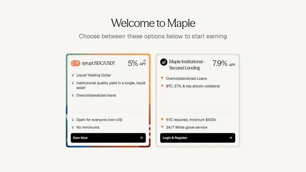 Maple Finance Staking Stablecoins