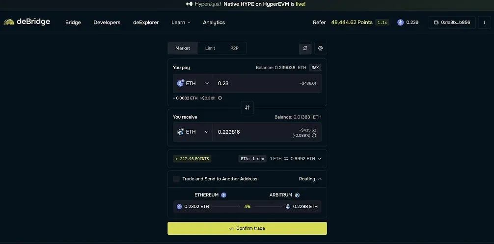 How to Bridge Crypto Assets, ETH to Base Example 