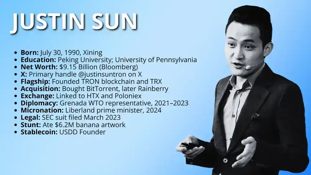 ¿Quién es Justin Sun?
