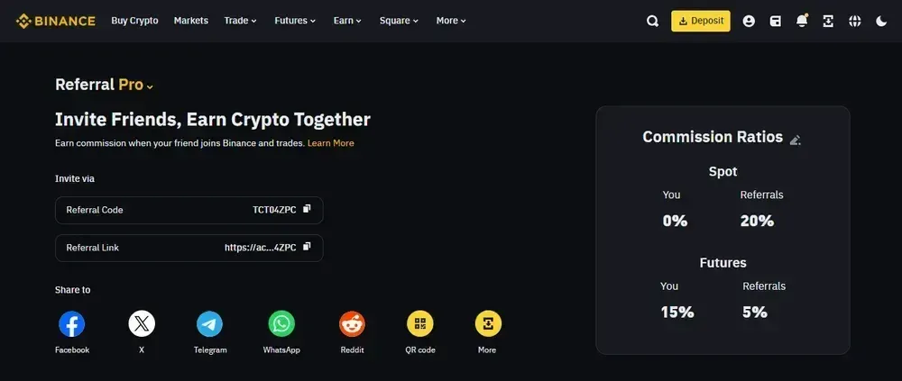 什么是币安推荐码