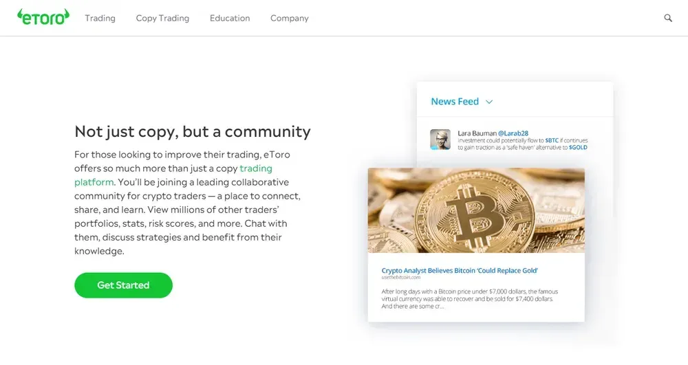 eToro Copy Trade Crypto
