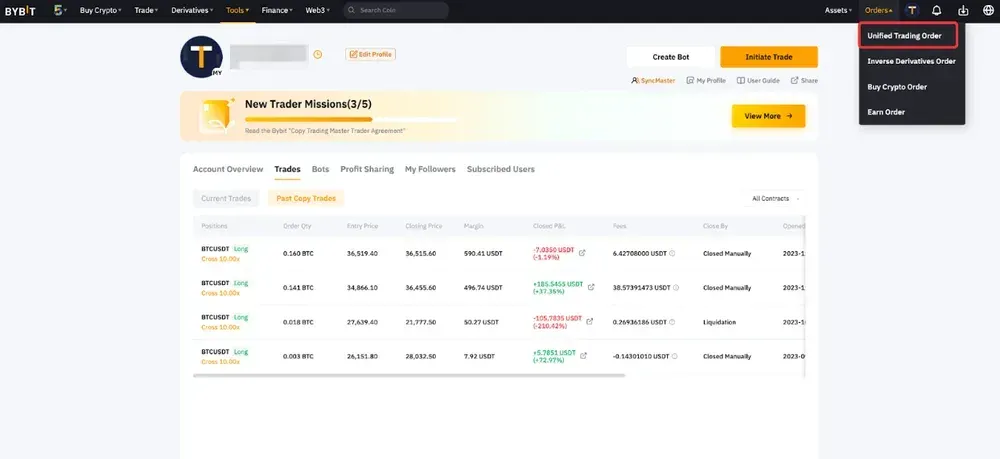 How to Use Crypto Copy Trading Example