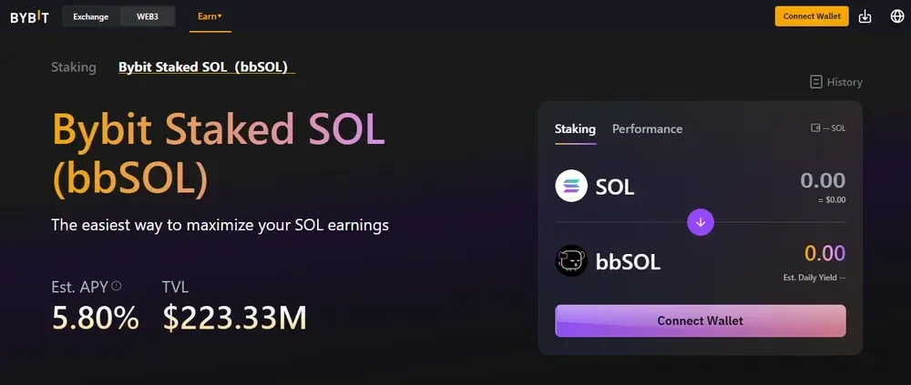 Bybit Liquid Staking