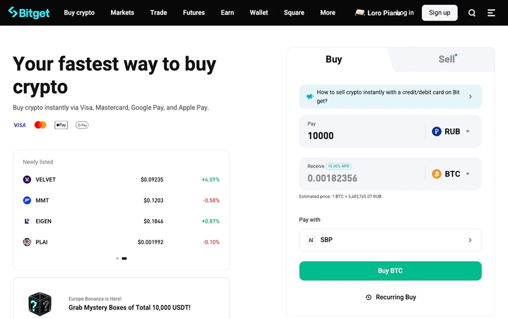 Bitget.
