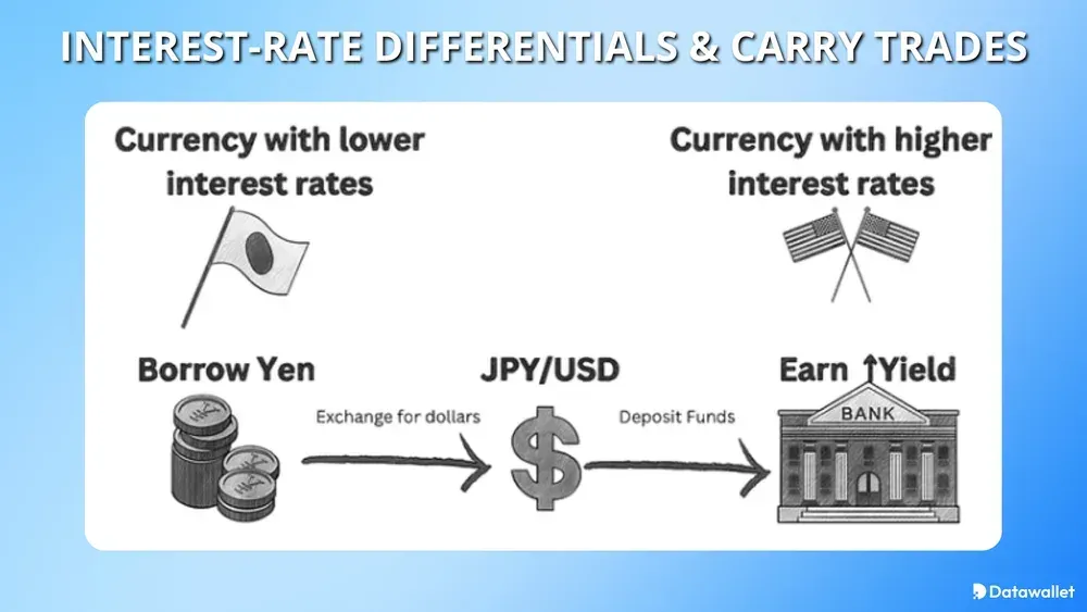 Interest-Rate Differentials & Carry Trades