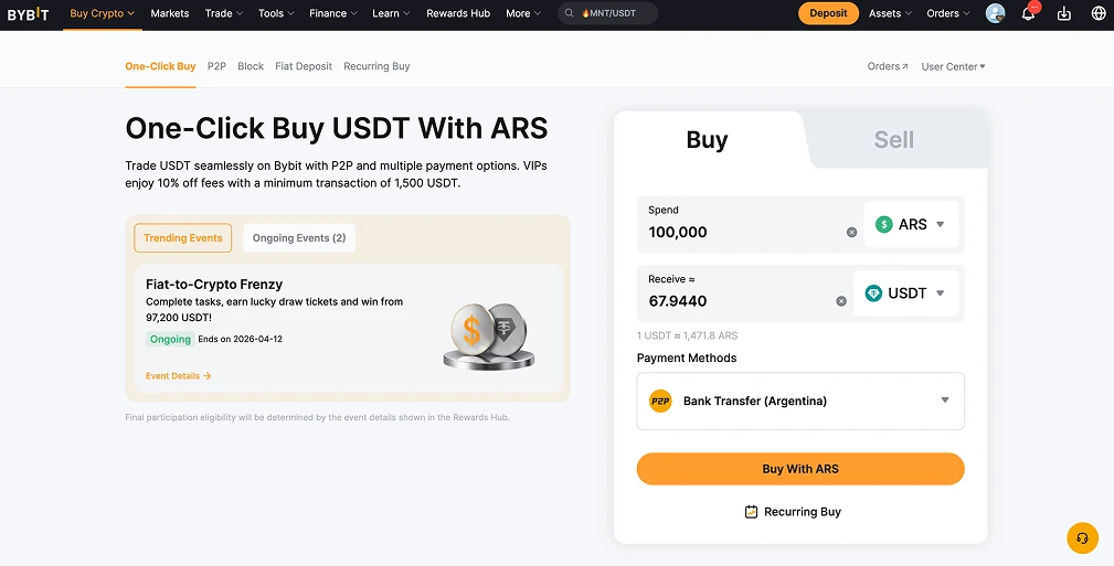 Acheter Tether USDT) en Argentine