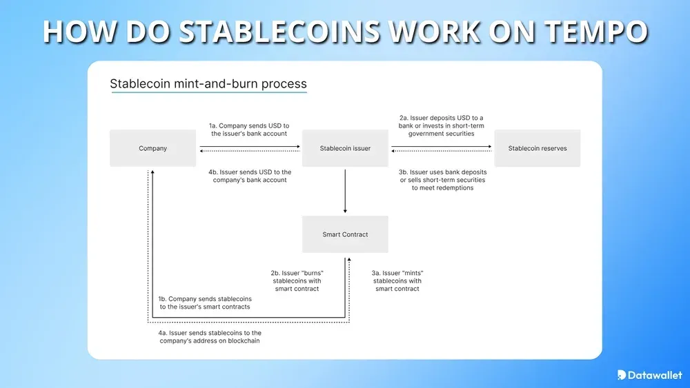 Wie funktionieren Stablecoins auf Tempo?