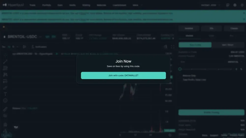 Unisciti a Hyperliquid