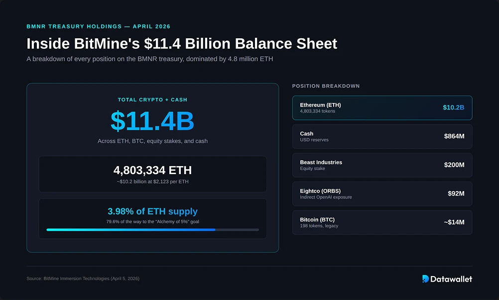 BitMine's Ethereum Treasury Holdings