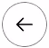Left-pointing arrow in a simple circular outline