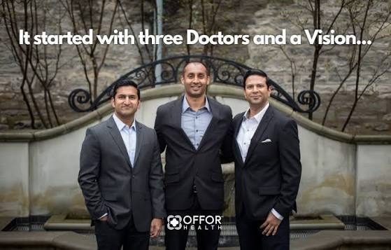 It started with three doctors and a vision -- the three OFFOR Health founders