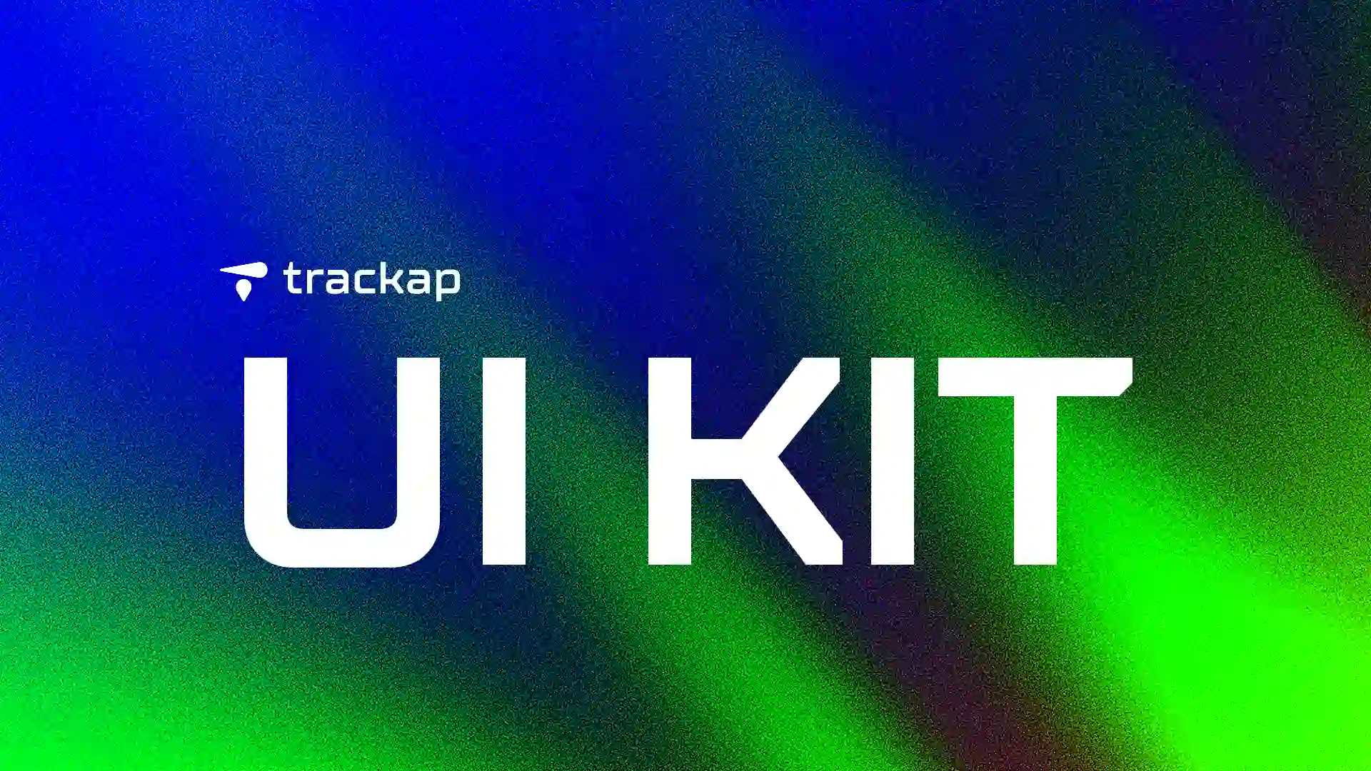 UI kit des services Trackap