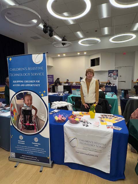 resource fair event with table set up