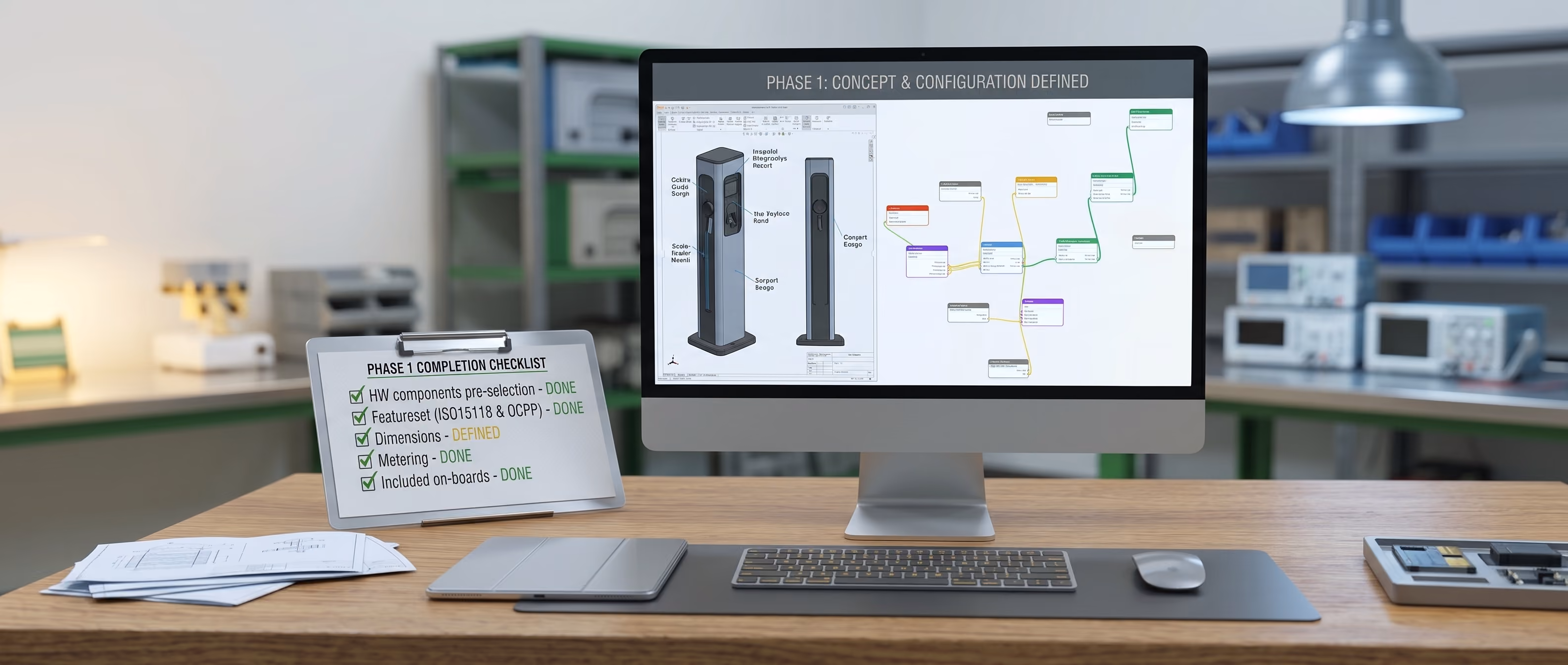 Pionix ChargeBridge module, the pre-validated core of the reference designs