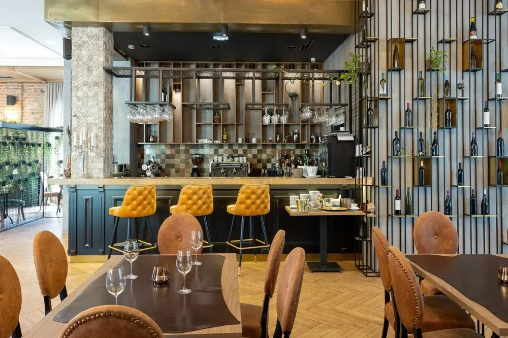 Restautant chairs and tables