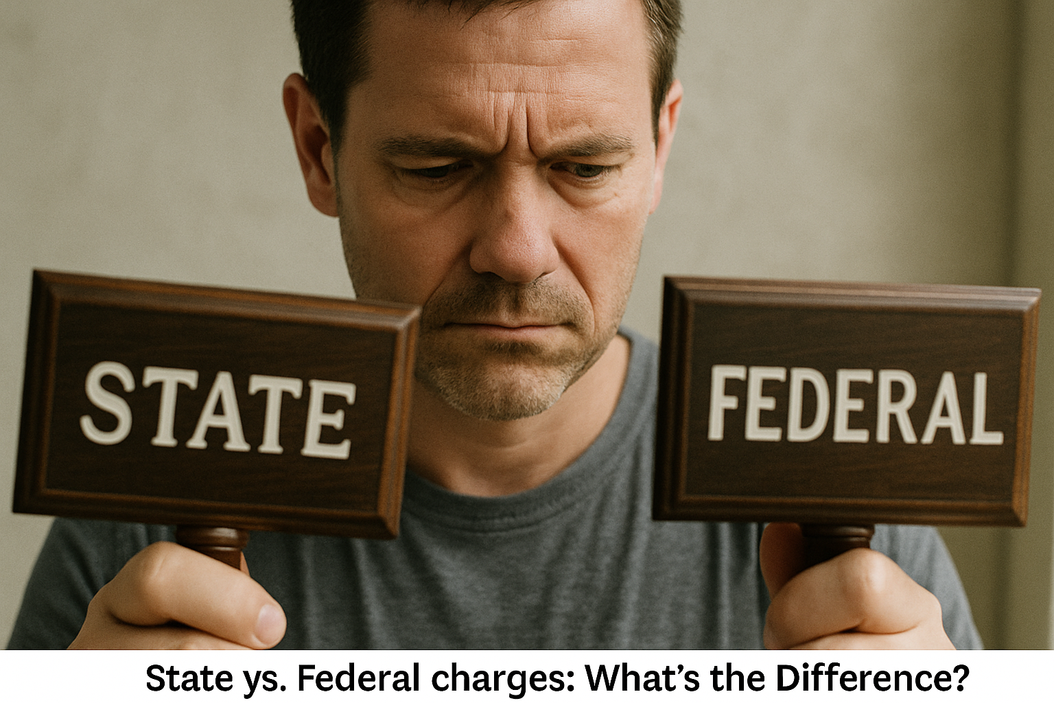 State vs. Federal Charges: What’s the Difference?