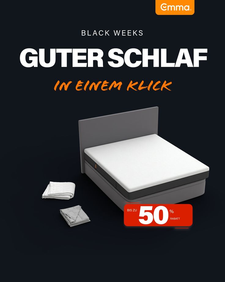 Black Weeks bei Emma - bis zu 50% Rabatt! (1)
