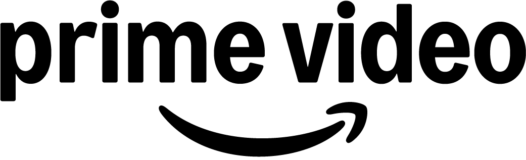 Amazon Prime Video logo in black text with a smiling arrow underneath.