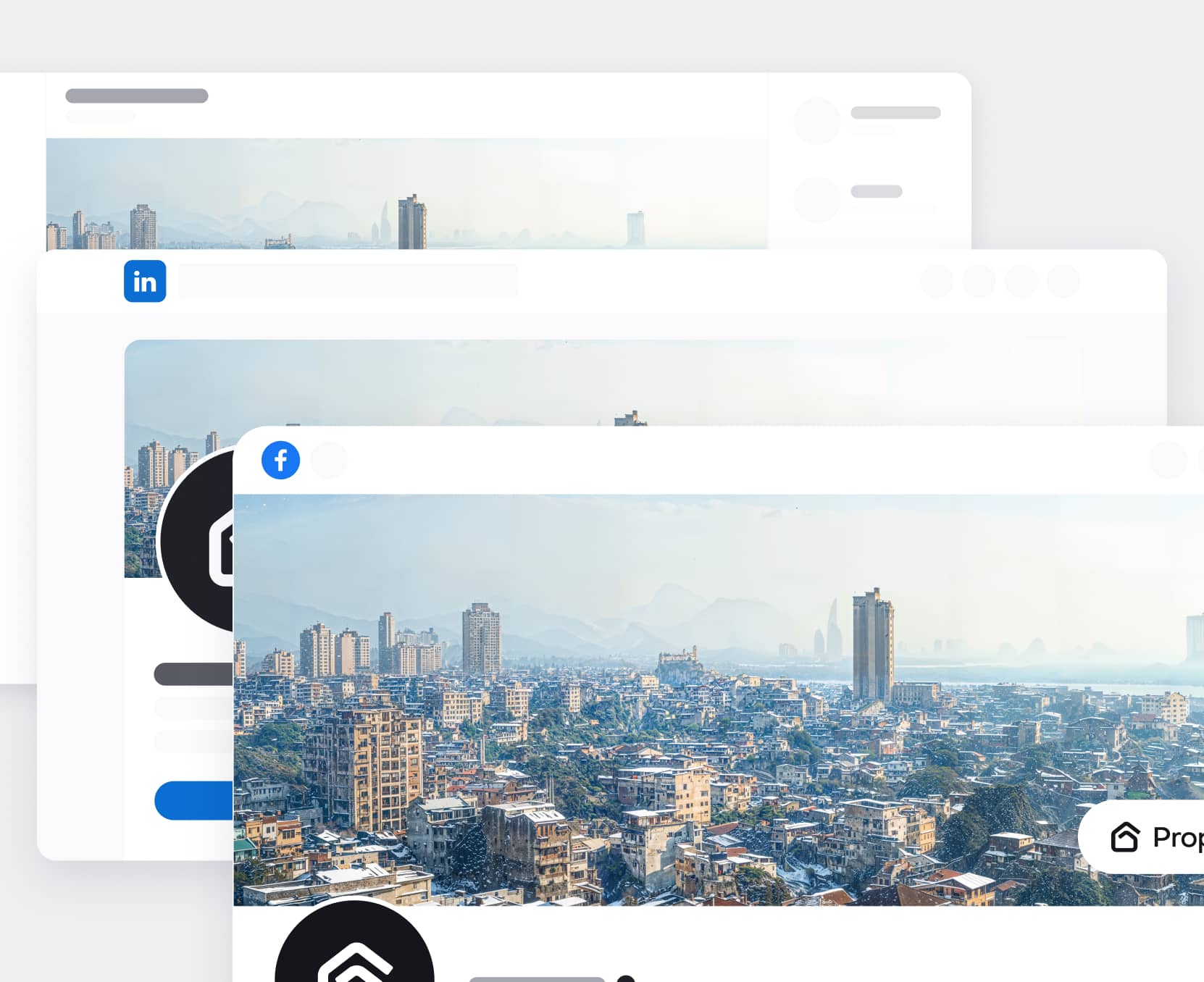 Property X - Social Media Assets - Real Estate Webflow Template