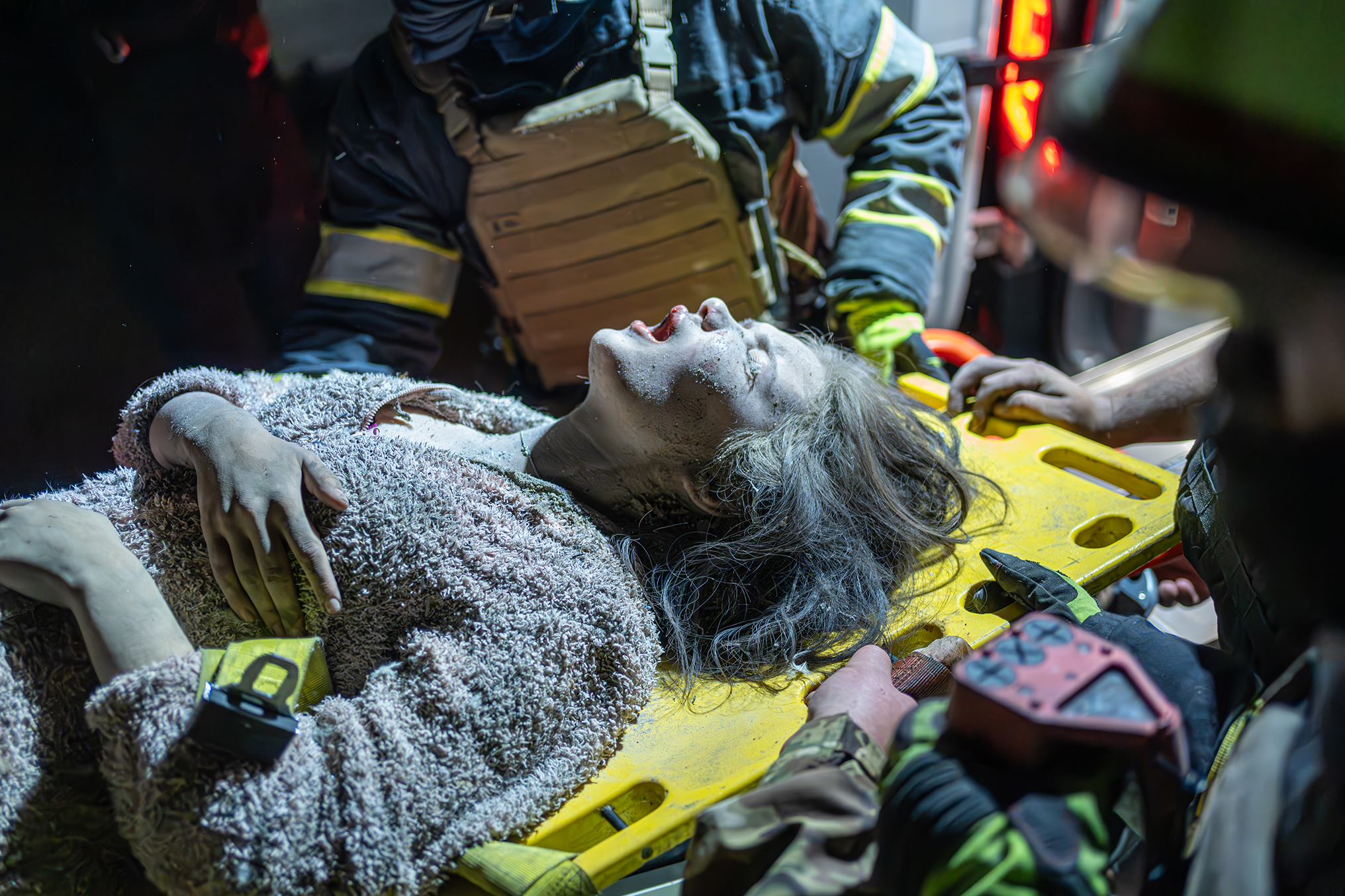 Kyiv massive air strike / NPR
