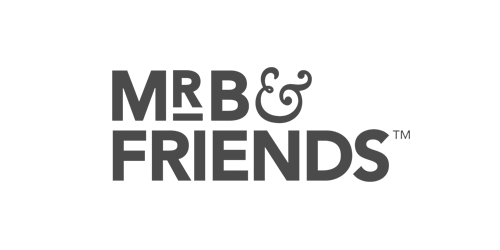 MRB & FRIENDS brand logo.