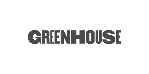 The word 'GREENHOUSE' in bold uppercase letters.
