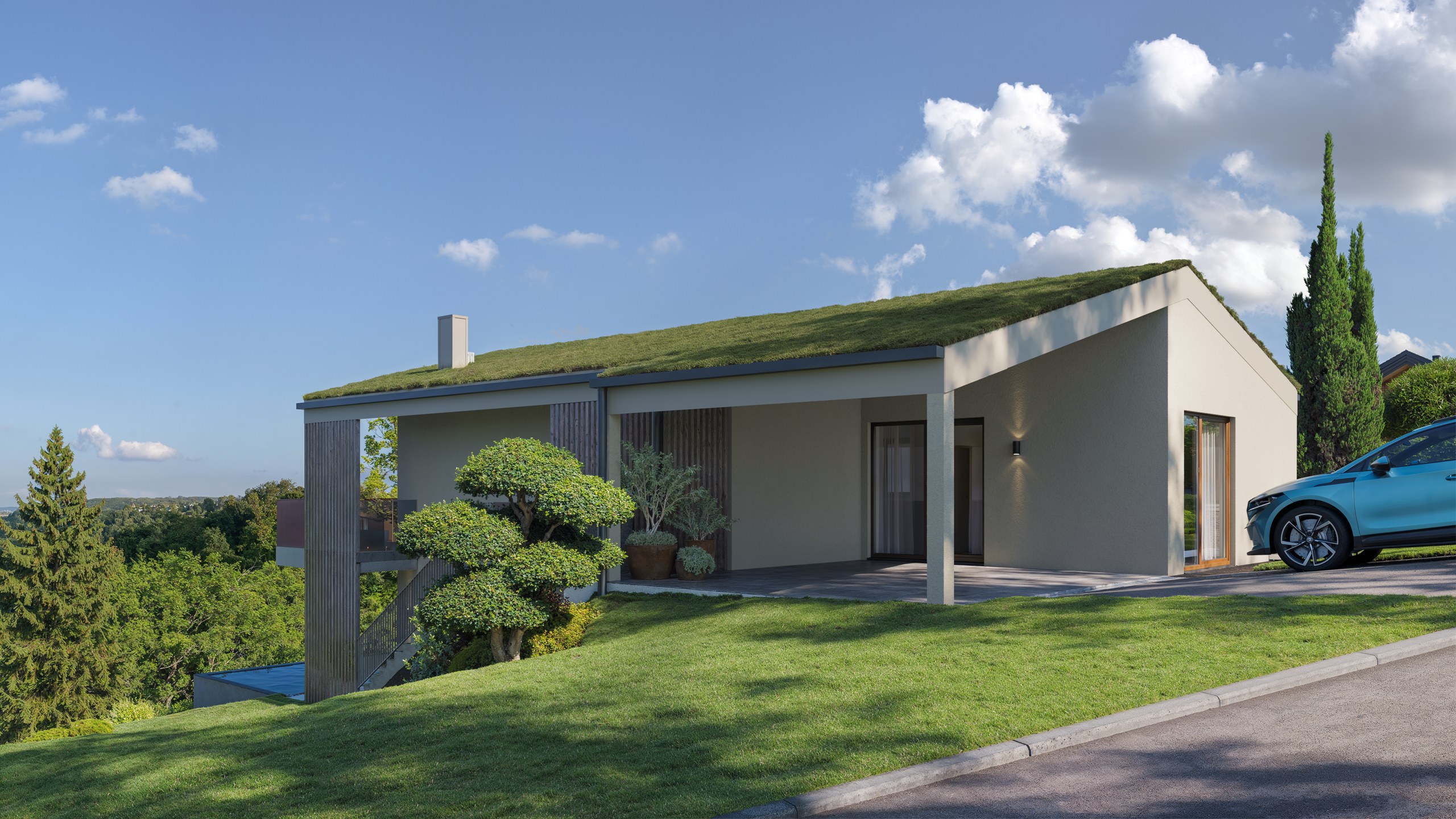 Villa 13 – Straßenansicht