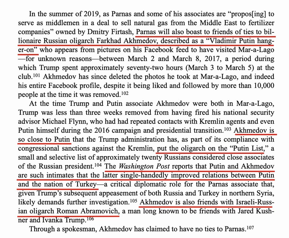 Excerpt from Proof of Corruption by blogger Seth Abramson