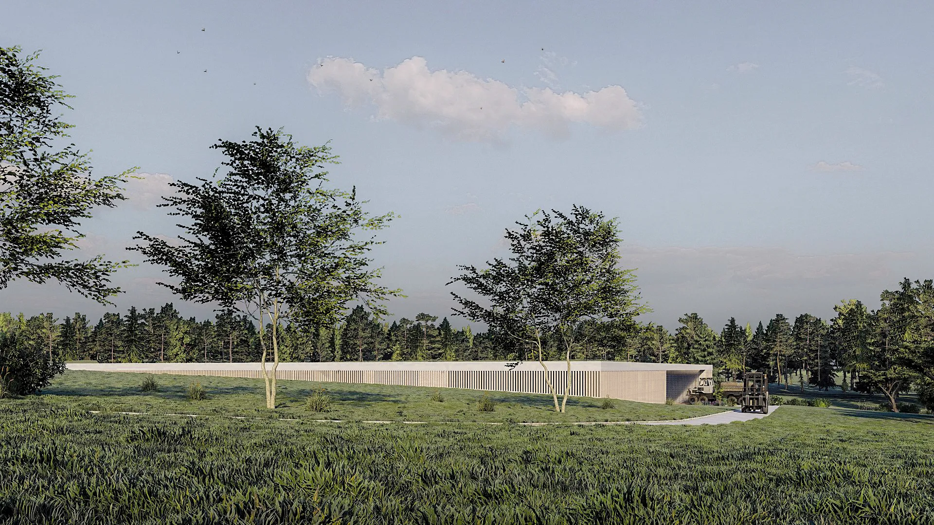 Pinheirinho - Center of Operations and Mantaince of the Golf course (COM)