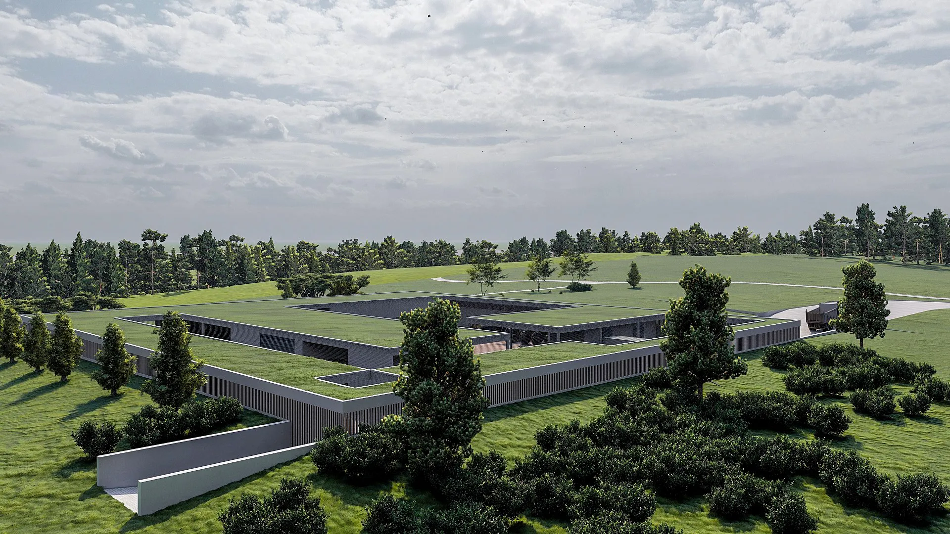 Pinheirinho - Center of Operations and Mantaince of the Golf course (COM)